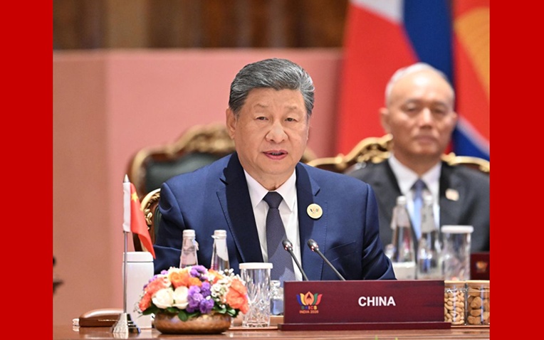 习近平出席金砖国家领导人第十八次会晤第二阶段会议…